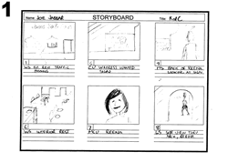 Storyboard sheet 1