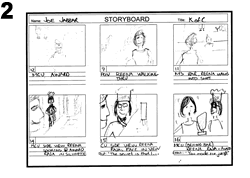 Storyboard sheet 2