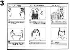 Storyboard sheet 3
