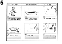 Storyboard sheet 5